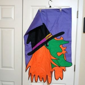 Halloween Witch Flag